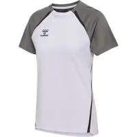 Hummel Functioneel shirt 'Lead 2.0' grijs / zwart / wit