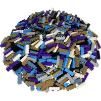 LEGO 1x4 bouwstenen, gemengde kleuren - 3010, nieuw! Aantal: 250 stuks