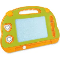 Toi-Toys Creativity magnetisch tekenbord met pen en vormen