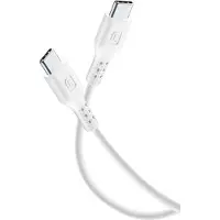 Cellularline Cellular Line Usb kabel, usb-c naar usb-c 1,2m, wit