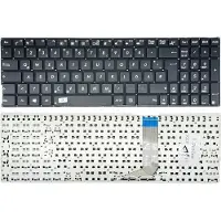 T-ProTek DUITS - Zwarte toetsenbord, frameless, compatibel met ASUS X756, X756U