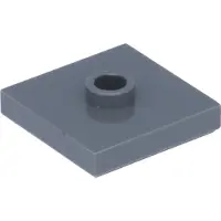LEGO 2x2 tegels, aangepaste sprongplanken, donkergrijs - 87580, NIEUW! Aantal: 100 stuks