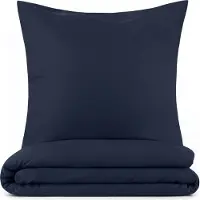 Blumtal Dekbedovertrek met Kussensloop - Anti-Allergisch - Tegen huisstofmijt - 200 x 220 cm - 2 Kussenslopen 80 x 80 cm - Rood
