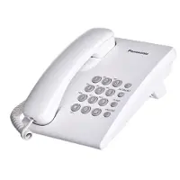 Panasonic KX-TS500PDW telefoon Analoge telefoon Wit