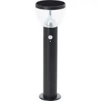 Brilliant Staande Lamp Tulip Design Zwart 52cm