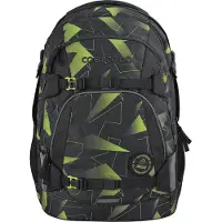 Coocazoo Rugzak 'Mate' lichtgroen / zwart