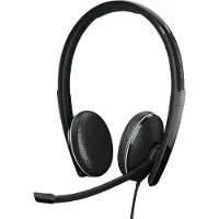 Epos ADAPT 165T USB-C II - ADAPT 100 Series - Headset Telefoon On Ear headset Kabel Stereo Zwart Noise Cancelling Volumeregeling, Microfoon uitschakelbaar
