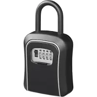 Pricenet Sleutelkluis - Cijfercombinatie - Metalen U-beugel - 11,5 x 9,5 x 4 cm - Weerbestendig