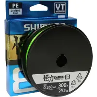 Shimano Fishing Kairiki 8 Braided Line 300 M Geel 0.230 mm