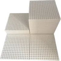 LEGO bouwplaten 16x16 wit, dubbelzijdig, herbruikbaar - 91405, NIEUW! Aantal: 1