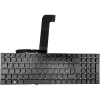 T-ProTek DUITSE toetsenbord, zwart, met verlichting, compatibel met SAMSUNG NP-SF510 S02