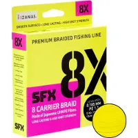 Sufix Merkloze 8x Gevlochten Vislijn 0,148mm 135m Felgeel