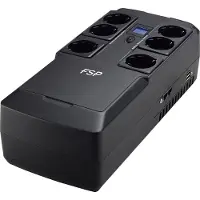 FSP Externe omvormer - - Nano Fit 800 - 6 aansluitingen - 2 USB-poorten + RJ45