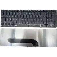 T-ProTek DUITS - Zwart toetsenbord, compatibel met Asus K50L, K50N, versie 2