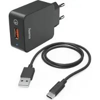 Ginza.se 00201625 oplader voor mobiele apparatuur Mobiele telefoon, Smartphone, Tablet Zwart AC Snel opladen Binnen