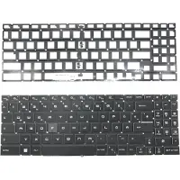 T-ProTek DUITSE - Toetsenbord met witte achtergrondverlichting, compatibel met MSI GF66 Katana 12UC/12UCK (MS-1584)