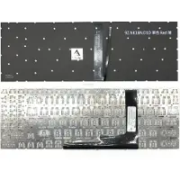 T-ProTek DUITSE - Toetsenbord met witte achtergrondverlichting, compatibel met MSI GF66 Thin 11UE-063