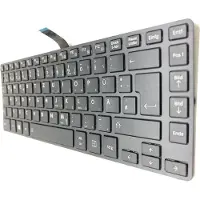 T-ProTek DUITS - Zwart toetsenbord, compatibel met Toshiba Tecra A40-C-18Q