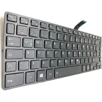 T-ProTek DUITS - Zwart toetsenbord, compatibel met Toshiba Tecra A40-C-190