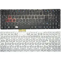 T-ProTek Toetsenbord - Kleur: Zwart - Met verlichting - Zonder frame - Duits toetsenbordindeling - Compatibel met ACER Predator Helios 300 (PH317-51-7680)