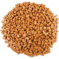 LEGO 1x2 wandtegels, hoge tegels, kleur nougat - 98283, nieuw! Aantal: 25 stuks