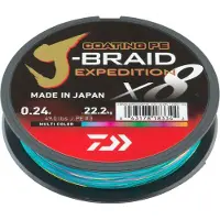 Daiwa J-Braid Expedition, grün - 300 m