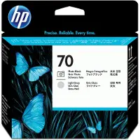 HP 70 (C9407A) Inktcartridge Zwart + licht-grijs