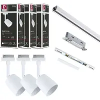 Paulmann URail Railspot Cover Startersset GU10 max. 10W dimbaar 230V Signaalwit