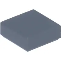 LEGO 1x1 platte, donkergrijs - 3070b, NIEUW! Aantal: 250 stuks