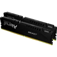 Kingston FURY Beast - DDR5 - pakket - 32 GB: 2 x 16 GB - DIMM 288-PIN - 3000 MT/s / PC5-48000 - CL36 - 1.35 V - niet-gebufferd - on-die ECC - zwart