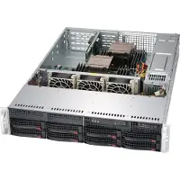 Supermicro SC825 TQC-R802WB - 2U rackmontageserver