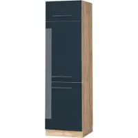 Vicco Fame-Line Keukenkasten – 60 cm Donkerblauw hoogglans