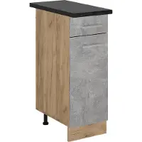 Vicco R-Line Keukenonderkast – 30 cm, WB Antraciet Beton