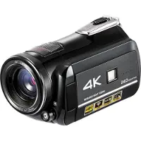 Lipa AD-C1 4K Ultra HD Sony lens Wifi + Goodram SD-kaart 32 GB/ 4K Videocamera / Aansluiting externe microfoon/ Aansluiting statief met universele schroef aansluiting/ Phone remote via wifi/ Nachtvisie/ 30 x digitale zoom