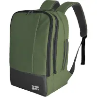 CabinFly Bellanca rugzak, 40x20x25 cm, geschikt als handbagage voor Ryanair, reistas, 20 liter, khaki