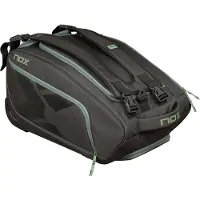 NOX At10 Competition Trolley Padel Racket Bag Zwart