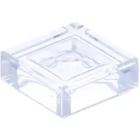 LEGO 1x1 platjes, transparant - 3070b, NIEUW! Aantal: 100 stuks