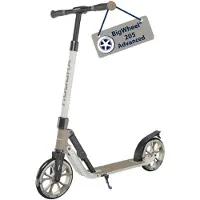 Hudora Scooter Big Wheel 205 Advanced - Aluminium kinderroller, ivoorwit