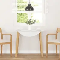 Prolenta Maison Exclusive - Eettafel, naturel, massief hout, gemaakt van rubberhout