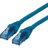 Roline Netwerkkabel | Cat6a U/UTP | 0.3 meter (100% koper, LSZH, Blauw)
