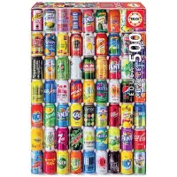 Educa Puzzel Frisdrankblikjes - 500 stukjes