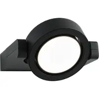 Paulmann LED-wandlamp buiten Swivea, zwart, Aluminium, Modern, LED wandlamp buiten