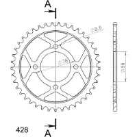 Supersprox Tandwiel RFE-810:41-BLK