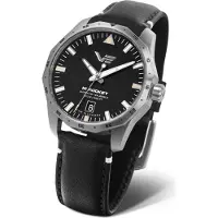 Vostok Herenhorloge EUROPE NH35A-125A747, zwart, klassiek model