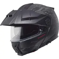 Schuberth E2 Atlas Antraciet Zwart Systeemhelm Maat 2XL