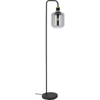 Nowa Vloerlamp Ando, zwart, Woon-/ Eetkamer, metaal, vloerlamp