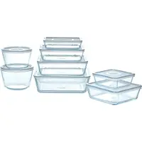 Pyrex Ovenschaal Cook & Freeze Transparant Wit (8-delig)
