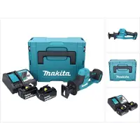 Makita Scie sabre récipro 18V LXT (2x5,0 Ah) en coffret MAKPAC - DJR189RTJ