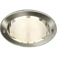 Massive 597901710, Inbouwspots, E27, 2 lampen, Fluorescent, 6500 K, Chroom