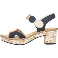 Rieker Sandalen met hakken 63876-90 dames 40